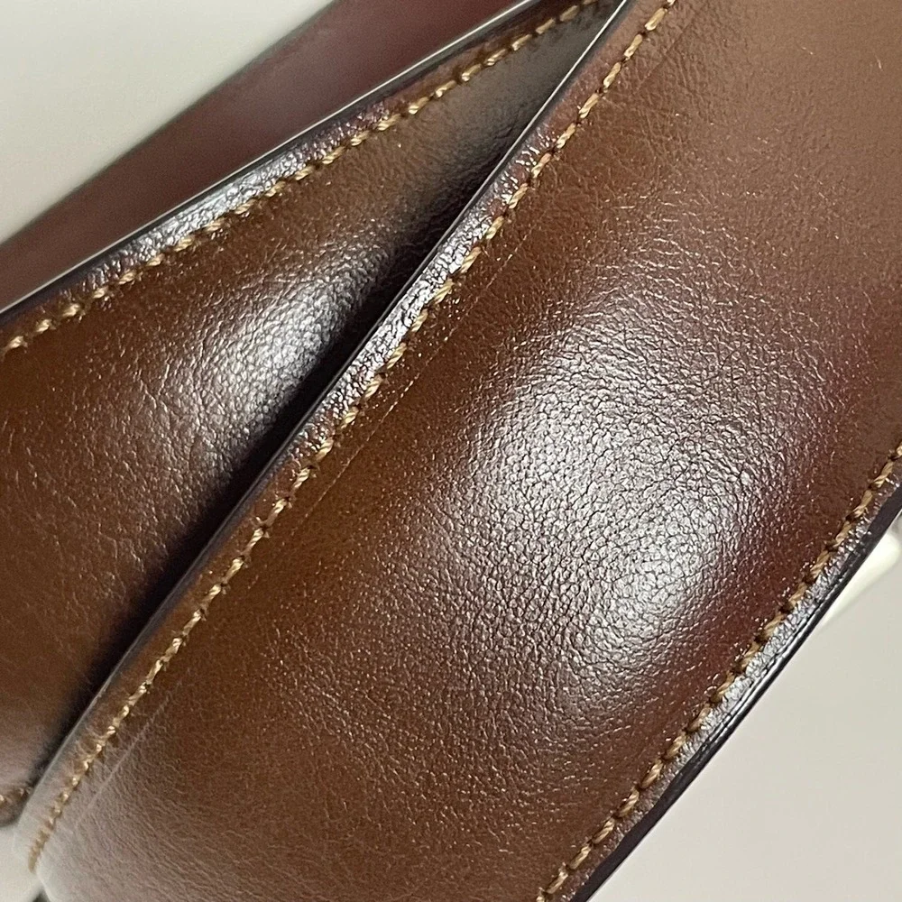 Penguin Munsingwear Men's‎ Brown Belt 42 Faux Leather Classic 1.25